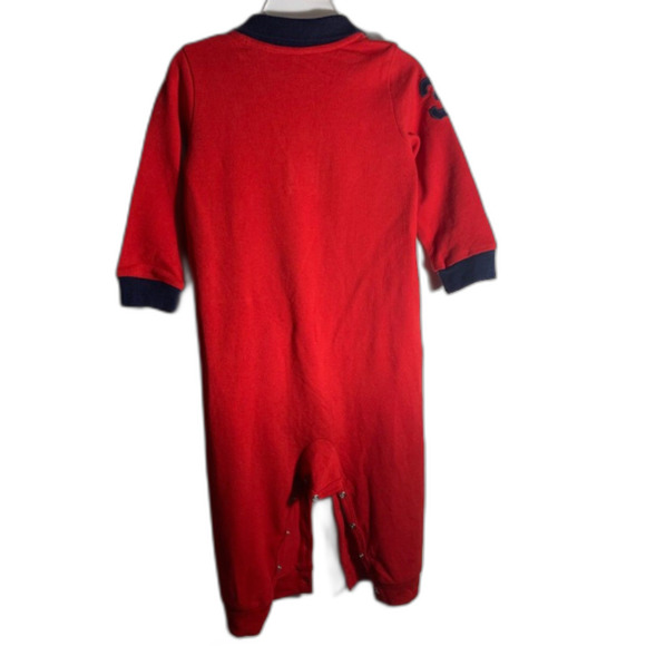 Ralph Lauren Big Pony Cotton Mesh Polo Coverall - Picture 2 of 2